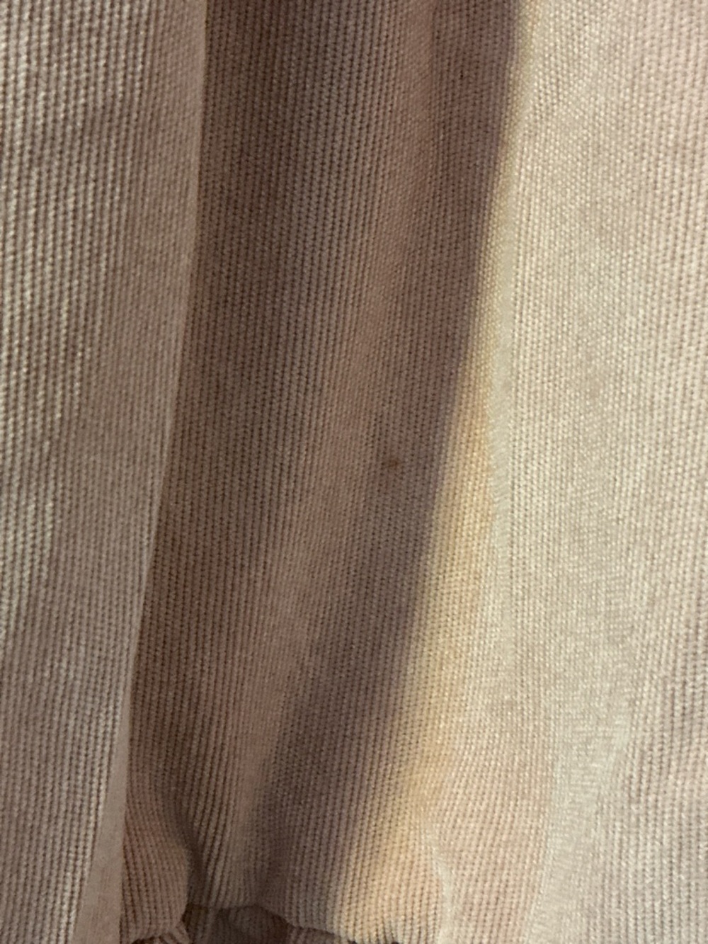 Zara Blush Corduroy Collared Button-down Dress, S - Picture 5 of 6